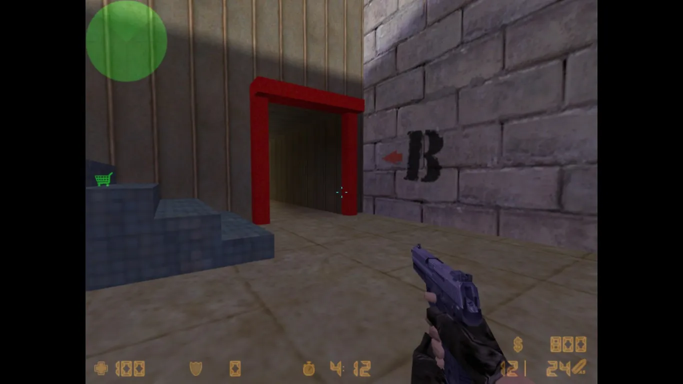 Скриншот  Карта «de_beernbewbz» для CS 1.6: тактика за CT и T, точки, .nav, оптимизация wpoly/epoly