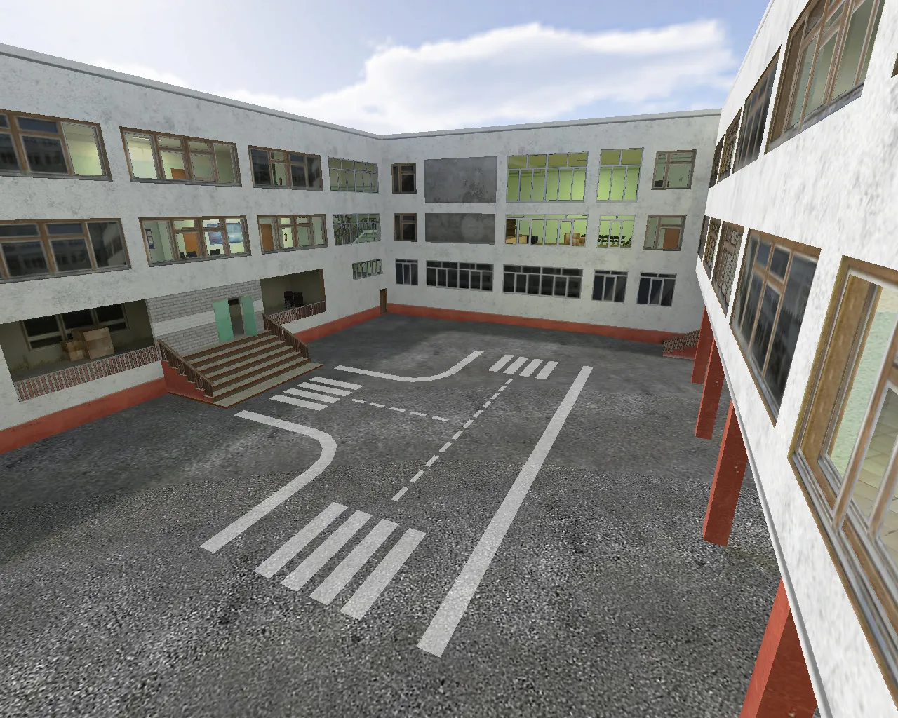 Скриншот de_118shkola — DE карта для CS 1.6: точки, маршруты, .nav и оптимизация под 4554/8610