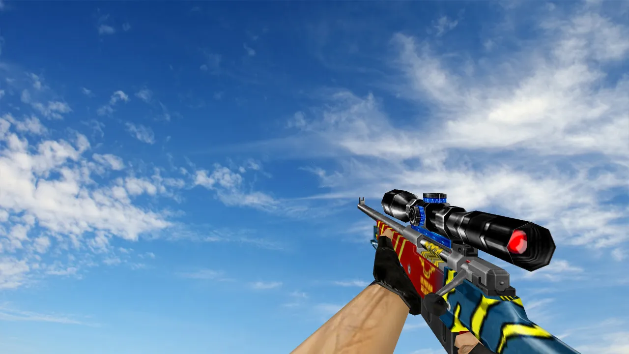 Скриншот Модель AWP Malaysia для CS 1.6 - Качественные текстуры и анимация