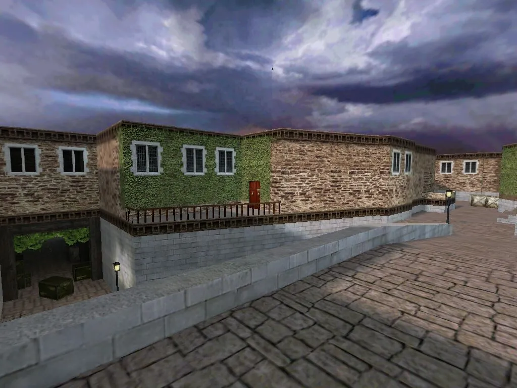 Скриншот  Карта de_seaside2k для CS 1.6 - Тактический анализ и особенности