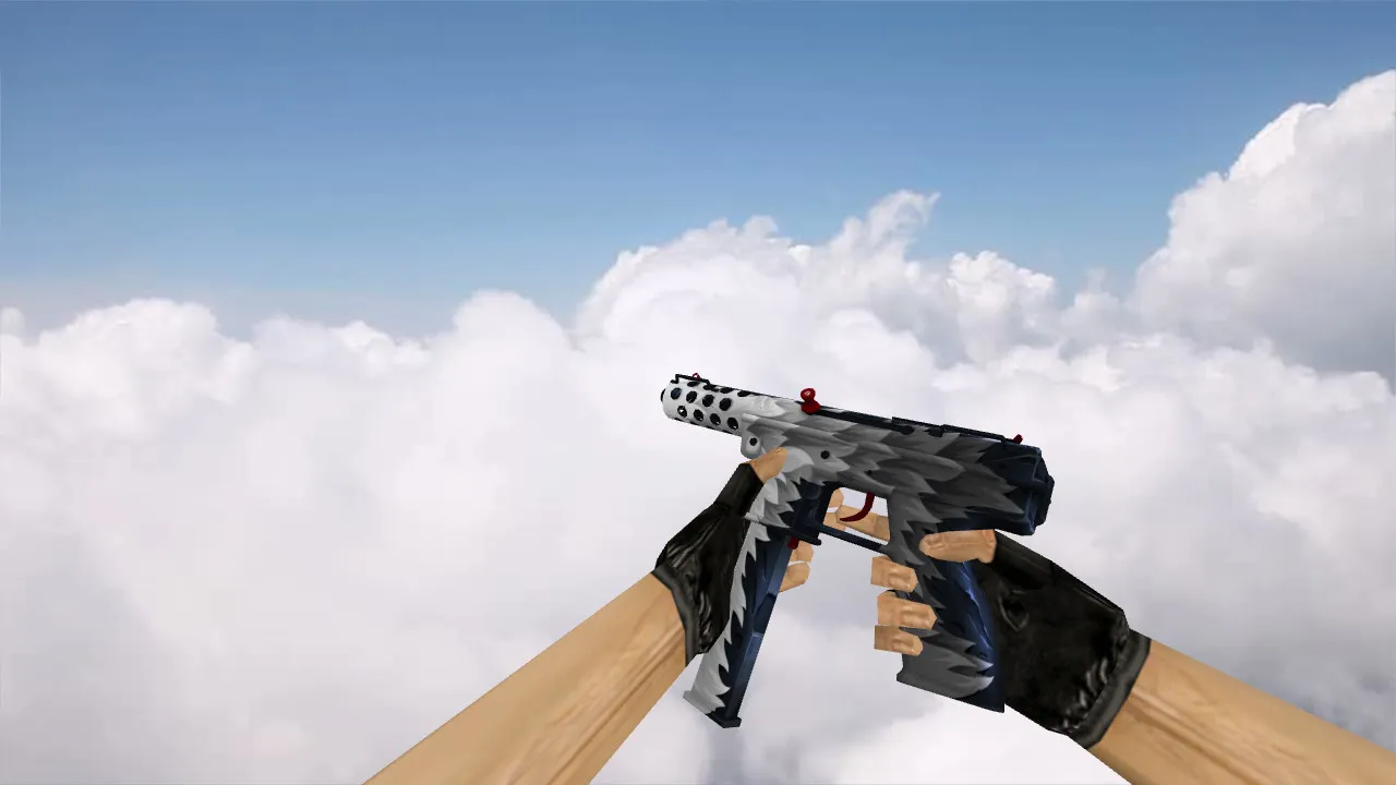 Скриншот Модель «TEC-9 White Fang» для CS 1.6 – Особенности и преимущества