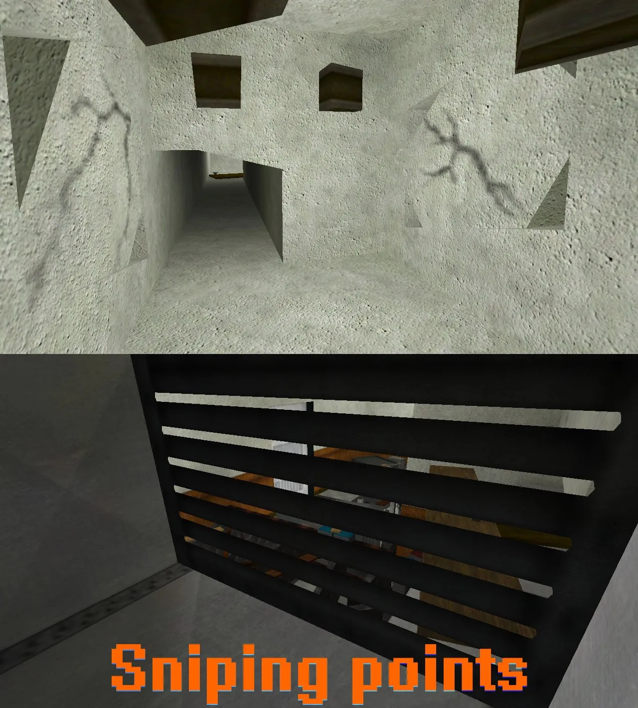 Скриншот  Карта de_rats_signal_office для CS 1.6: Тактические возможности и детали