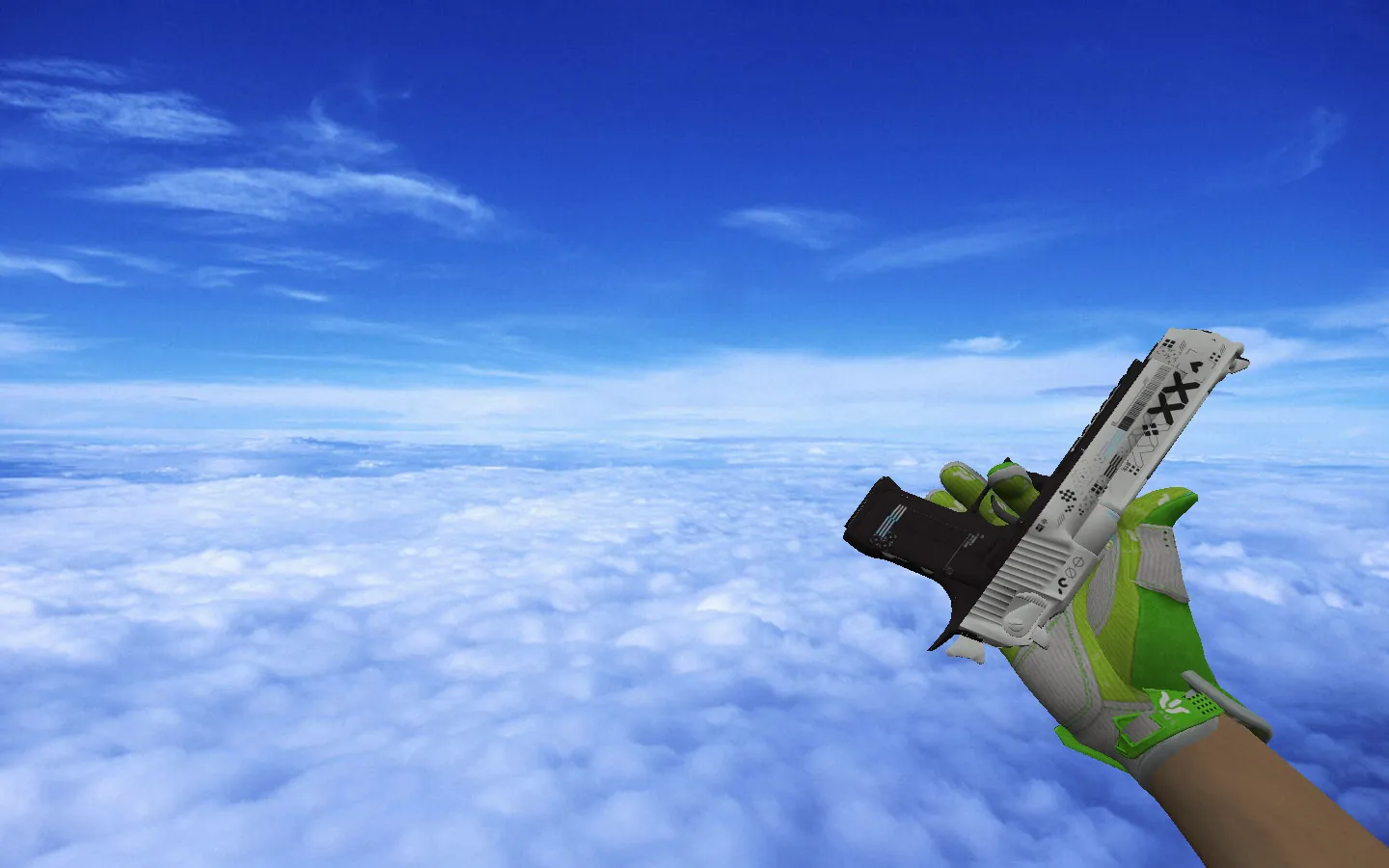 Скриншот Pack Hedge Maze + Fracture Case для CS 1.6: оружейные v_, p_, w_ модели, звуки, осмотр и глушитель на USP-S