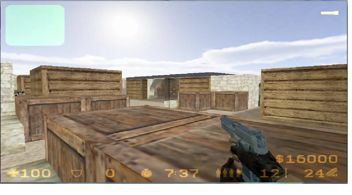 Скриншот  Карта csde_whatdust для CS 1.6: точки, раунды, .nav для ботов, оптимизация wpoly/epoly