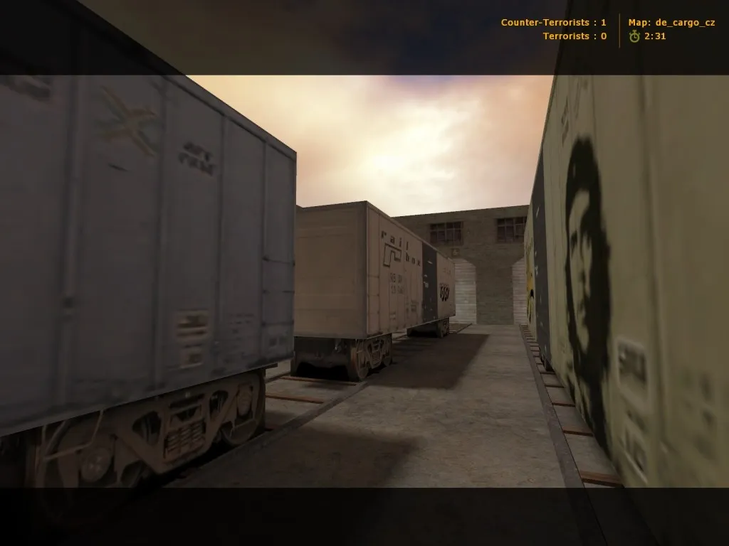 Скриншот  de_cargo_cz — карта для CS 1.6: точки, тактика за CT/T, оптимизация и боты с .nav