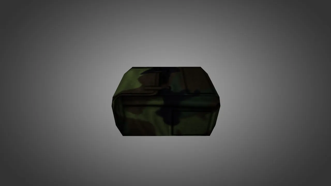Скриншот Green Camo Backpack для CS 1.6: v_ и p_ модели, звуки, анимация осмотра и текстуры