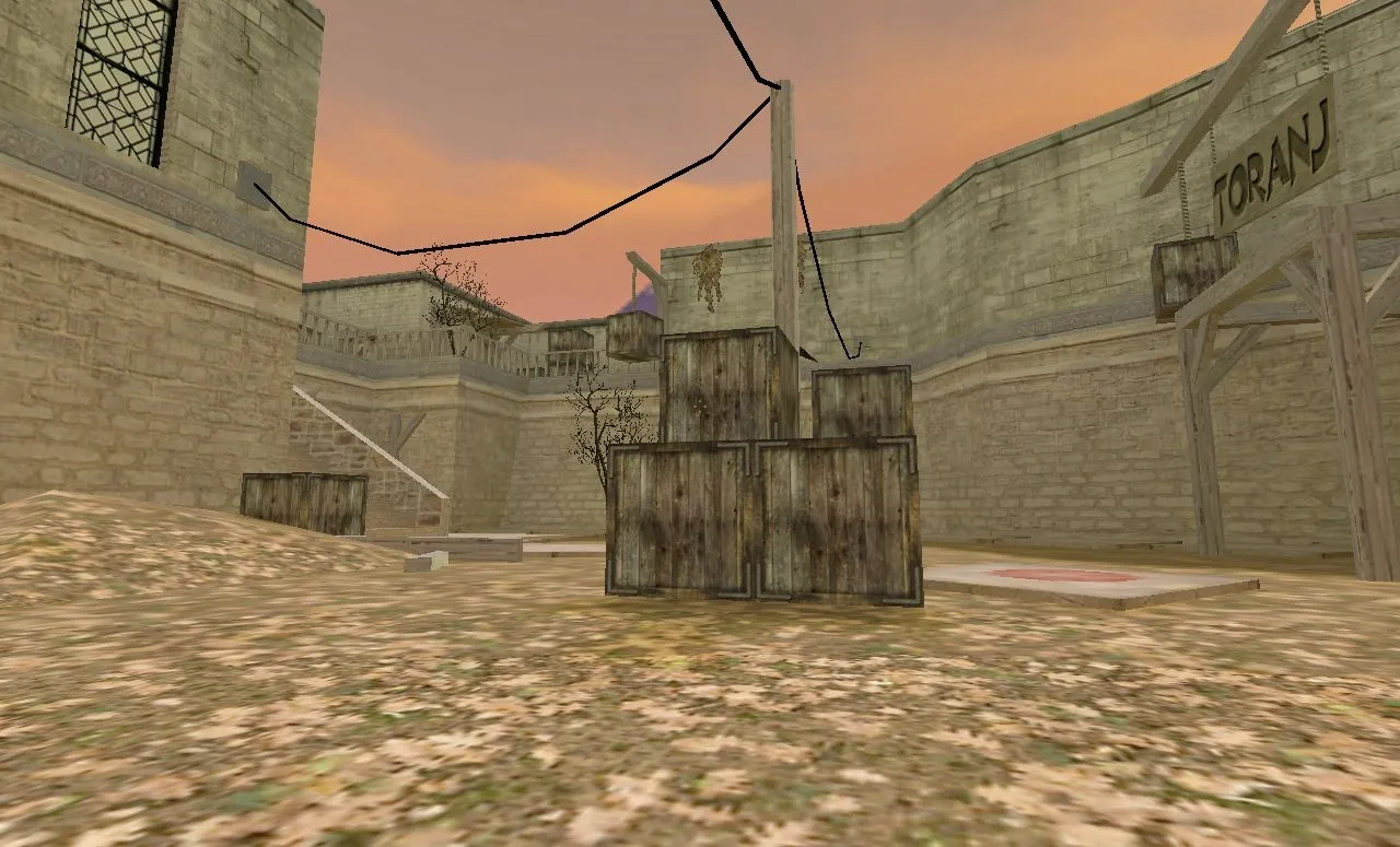 Скриншот  Карта de_rudnik для Counter-Strike 1.6: Особенности и тактика