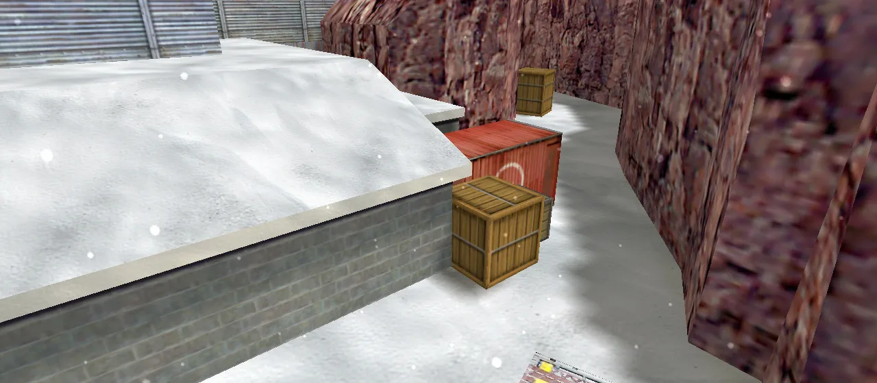 Скриншот Карта «de_nuke_winter» для CS 1.6