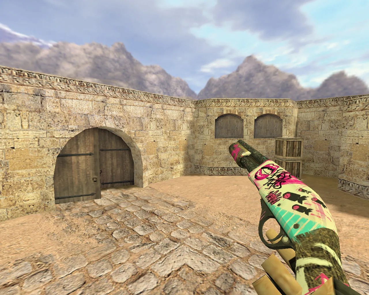 Скриншот Модель «Sawed-off Принцесса пустошей» для CS 1.6