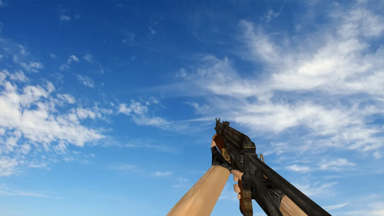 Скриншот Модель «PP-Bizon «Антиквариат»» для CS 1.6 - Скачай сейчас