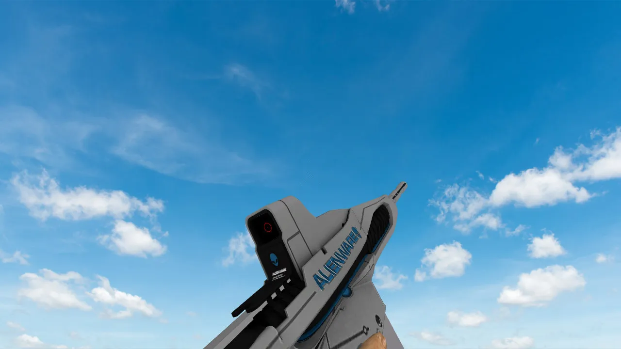 Скриншот Модель «M4A1 Alienware» для CS 1.6 - Все о характеристиках и установке