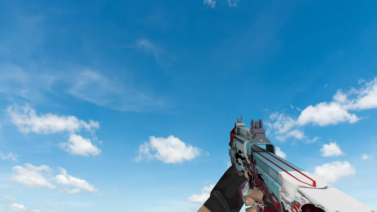 Скриншот Модель P90 Silhouette для CS 1.6 - Обновите свой арсенал