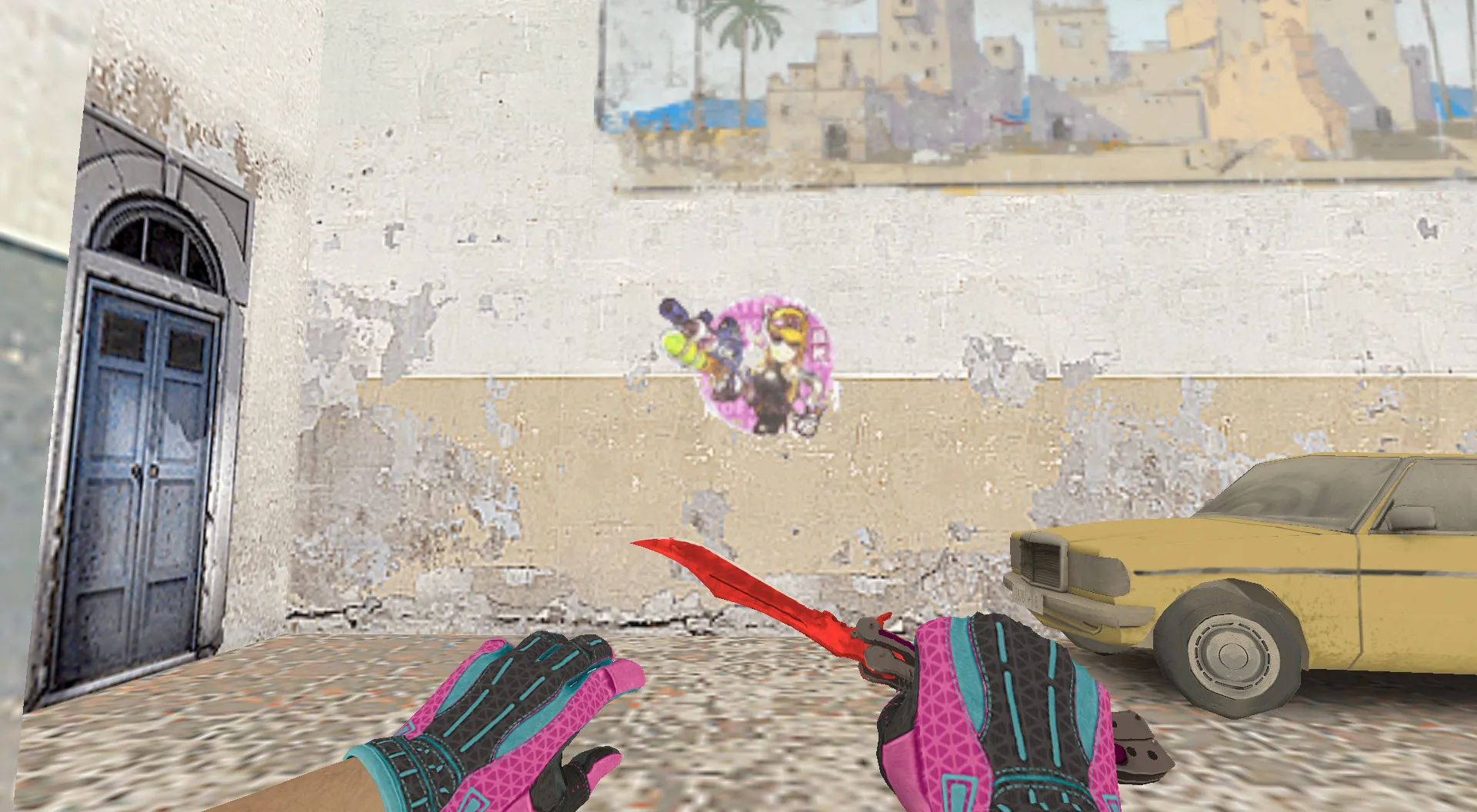 Скриншот Граффити «Водяной пистолет» для CS 1.6 | Скачать и установить