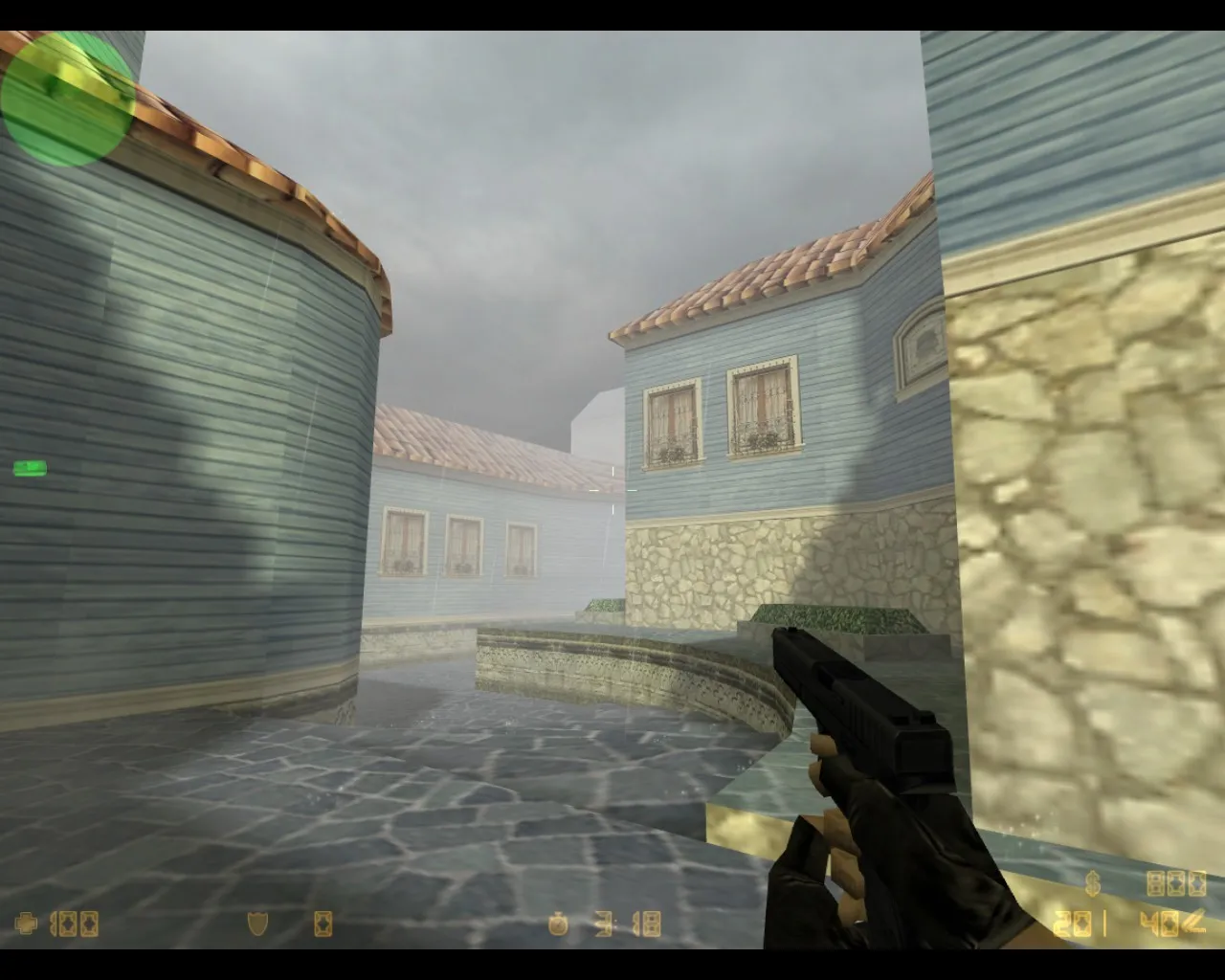 Скриншот  de_chartres_spring — DE карта для CS 1.6: тактика, точки, .nav, оптимизация и настройка