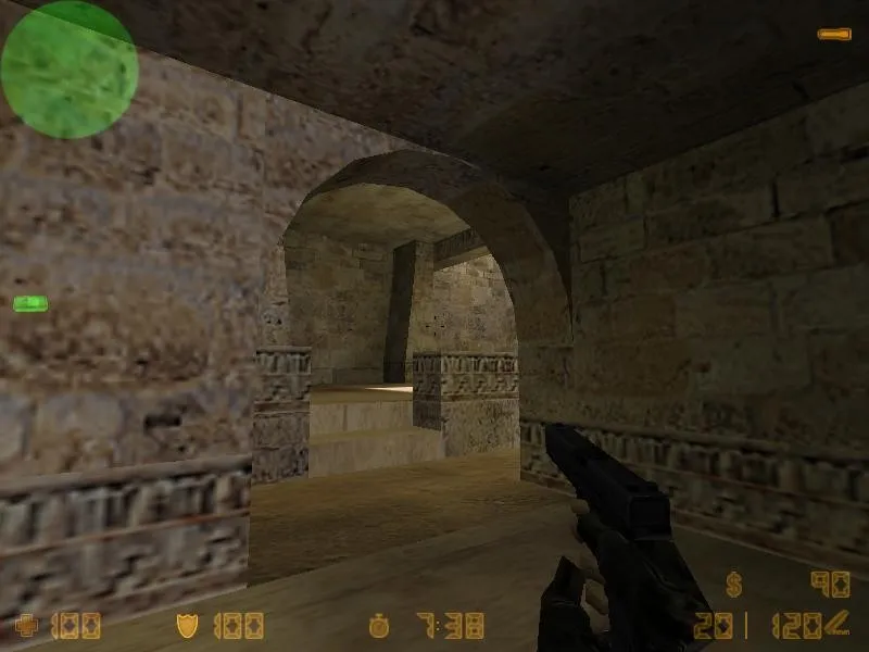 Скриншот  de_dustk для CS 1.6: установка, настройка ботов, точки и оптимизация карты