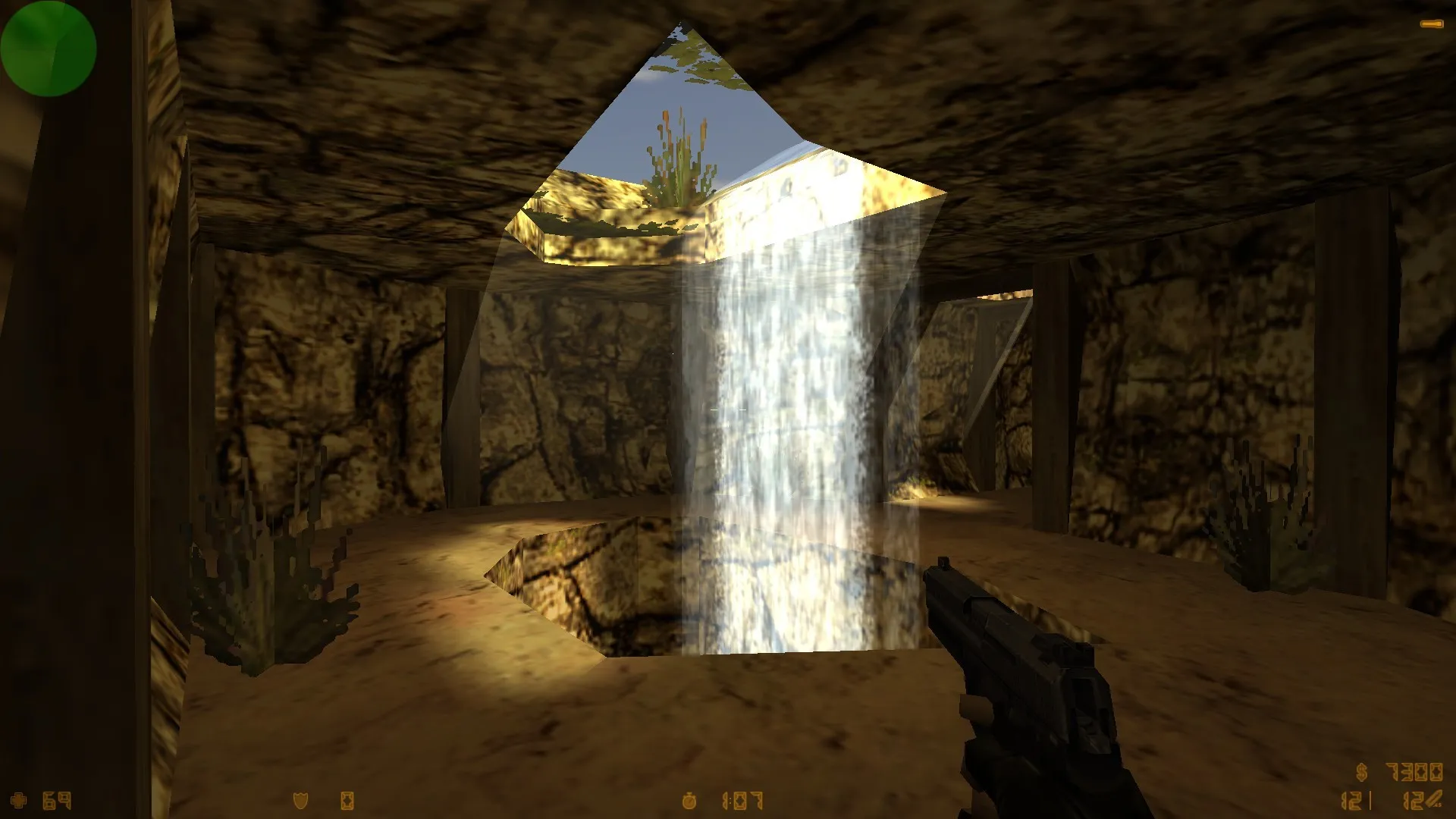 Скриншот  Карта de_crystal_v2 для CS 1.6: баланс сторон, тактика, оптимизация и .nav для ботов