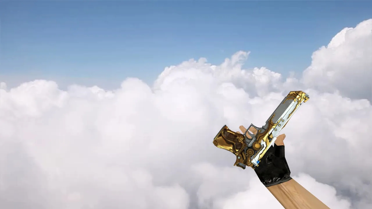 Скриншот Модель «Deagle Eldorado» для CS 1.6 - Качественные текстуры и анимация