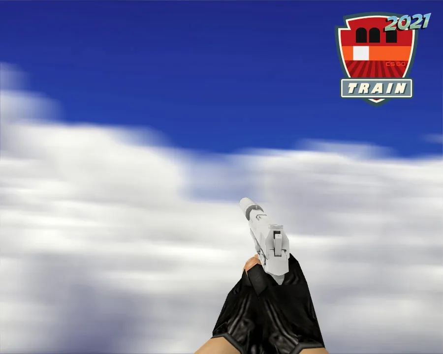 Скриншот USP-S | Побелка (Whiteout) для CS 1.6 - Модели оружия