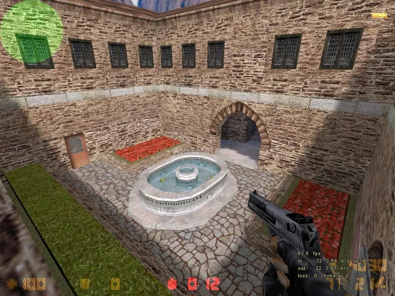 Скриншот Карта «de_lazy» для CS 1.6