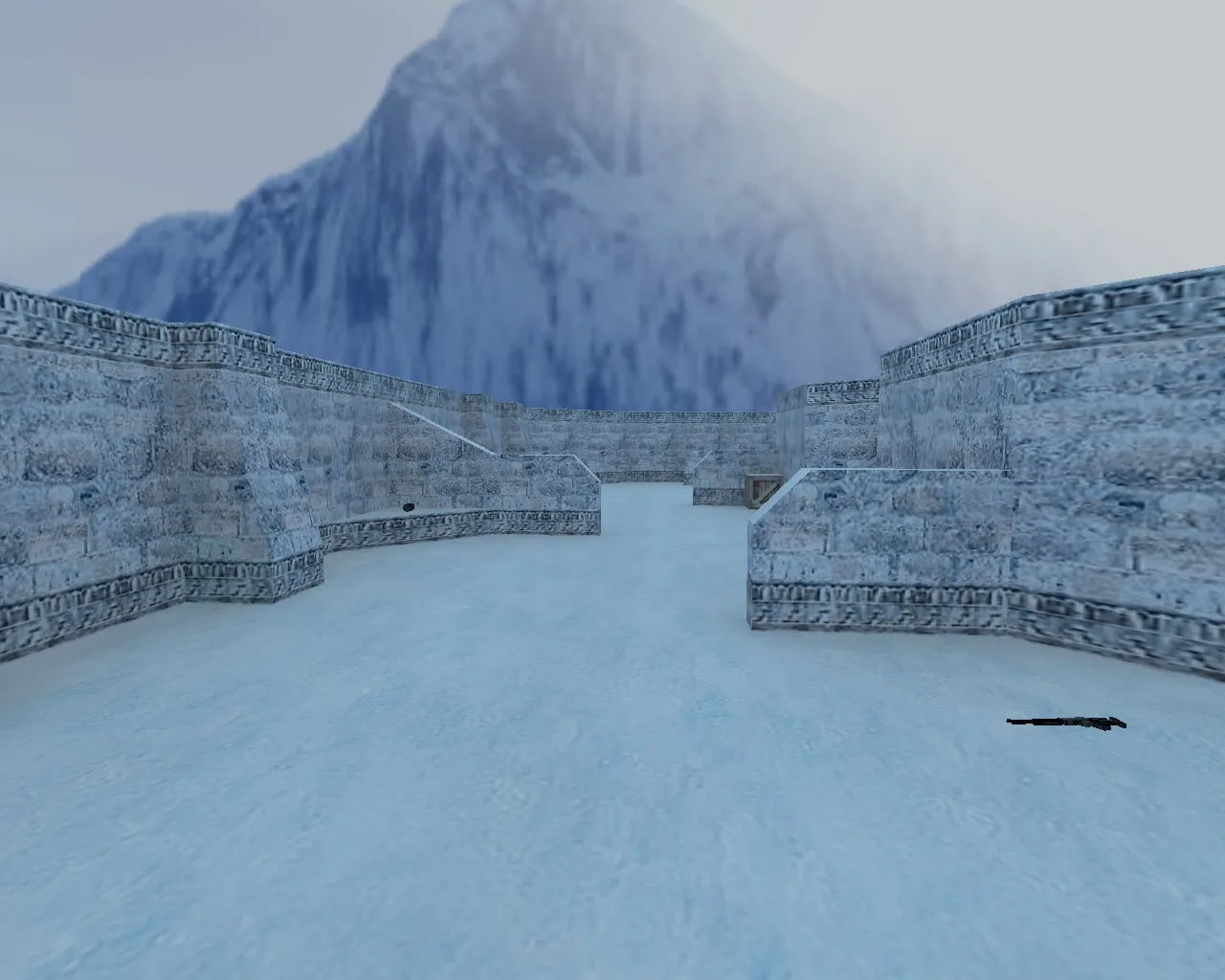 Скриншот  Карта fy_snow для CS 1.6: точки, раунды, .nav для ботов, оптимизация wpoly/epoly и настройка сервера