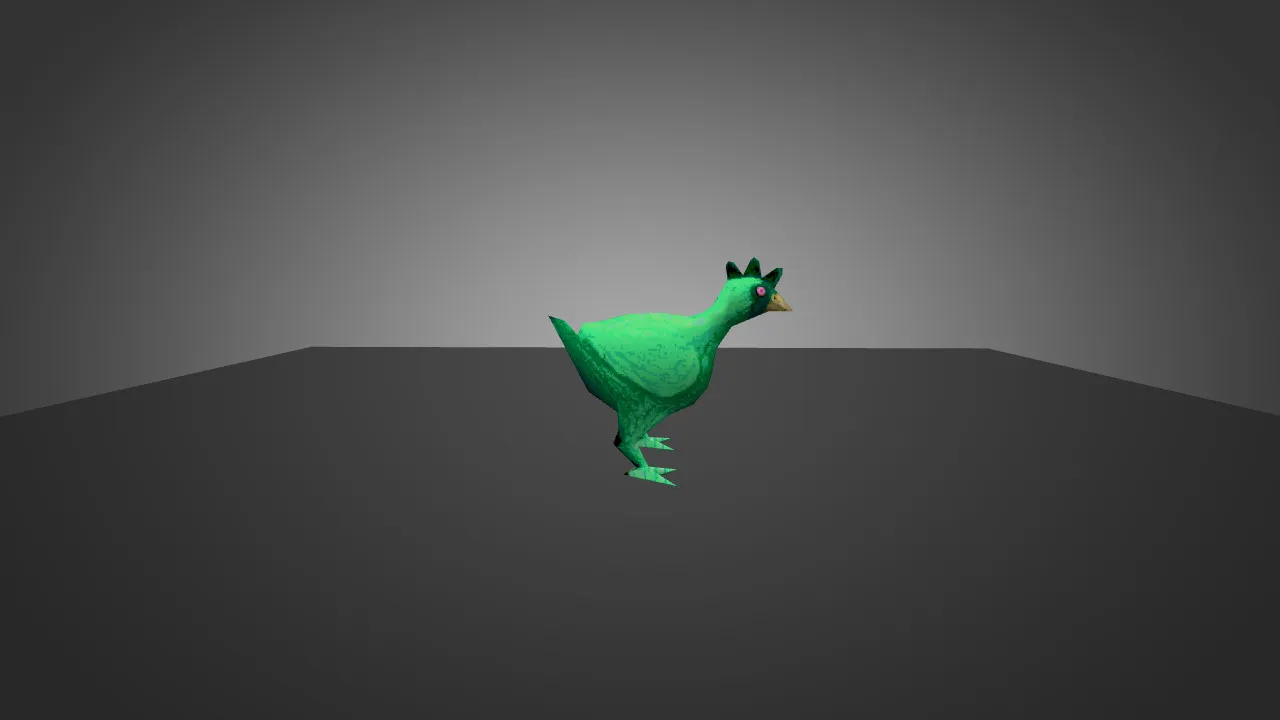 Скриншот Модель «Alien Chicken» для CS 1.6: Уникальный Скин и Его Особенности