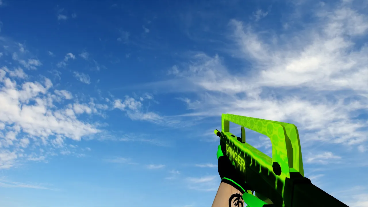 Скриншот Toxicator Weapon Pack: пак моделей оружия для CS 1.6 с v_/p_/w_ моделями, звуками и анимацией осмотра