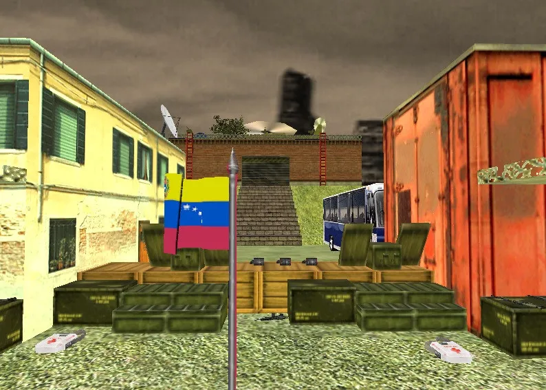 Скриншот  Карта de_warz_cg для CS 1.6: тактические особенности и оптимизация