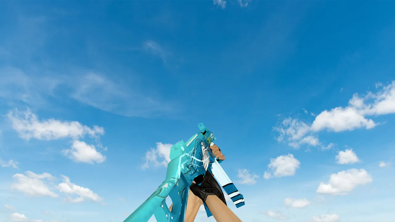 Скриншот Модель «UMP-45 Sealife» для CS 1.6 - Качество и Уникальность