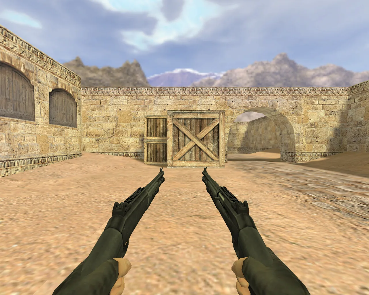 Скриншот Модель Dual Benelli M4 для CS 1.6 – Качественные текстуры и анимация