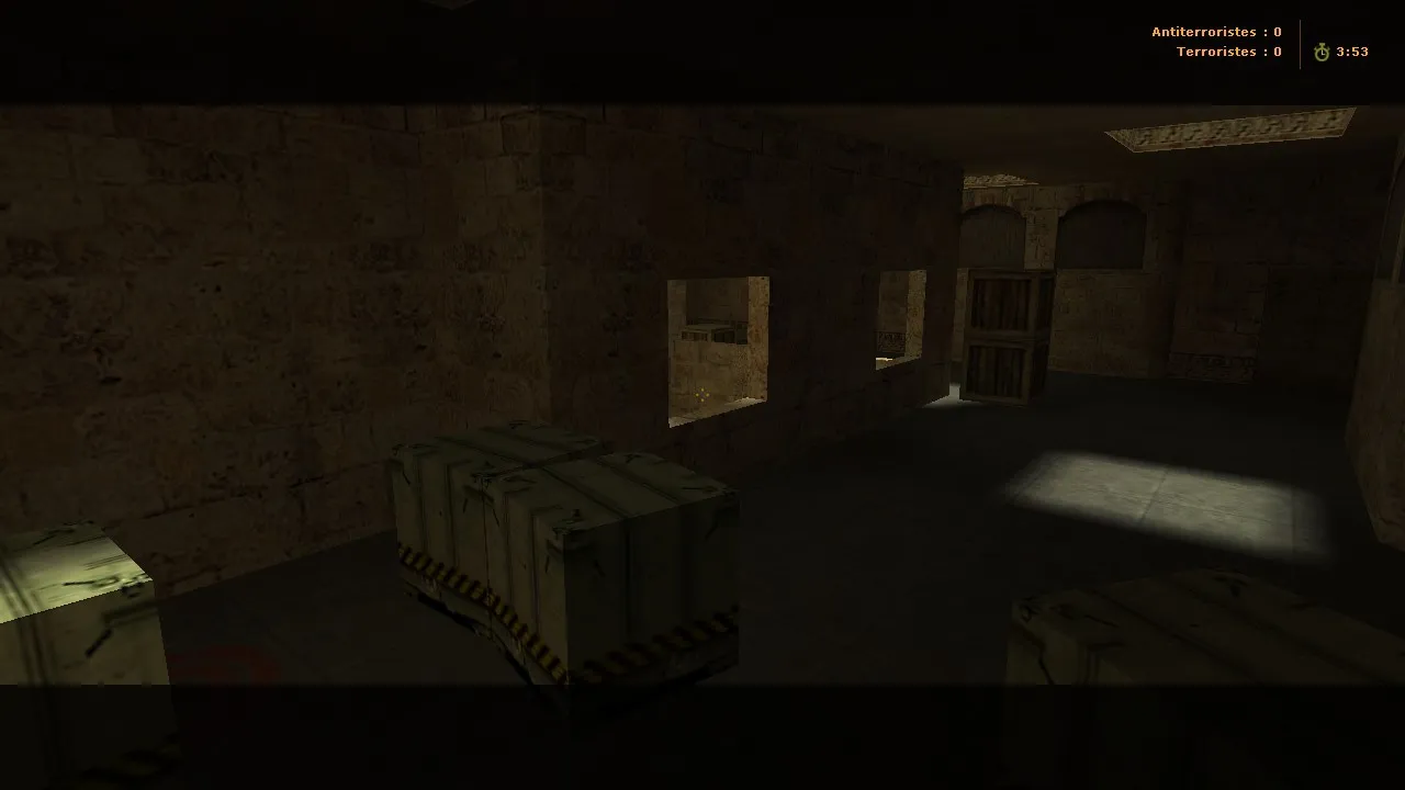 Скриншот  de_dust2x карта для CS 1.6: баланс сторон, тактика точек, оптимизация и .nav для ботов