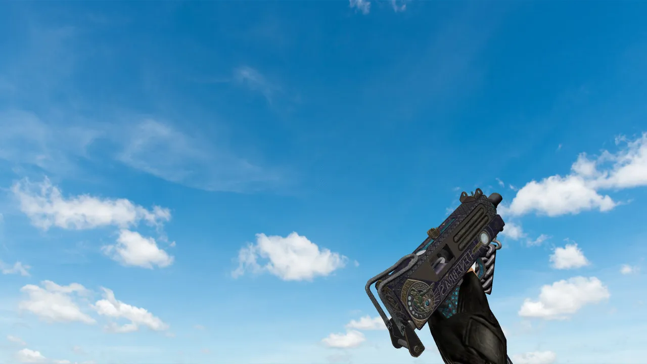 Скриншот Модель «MAC-10 Tenebras» для CS 1.6 - Идеальный выбор