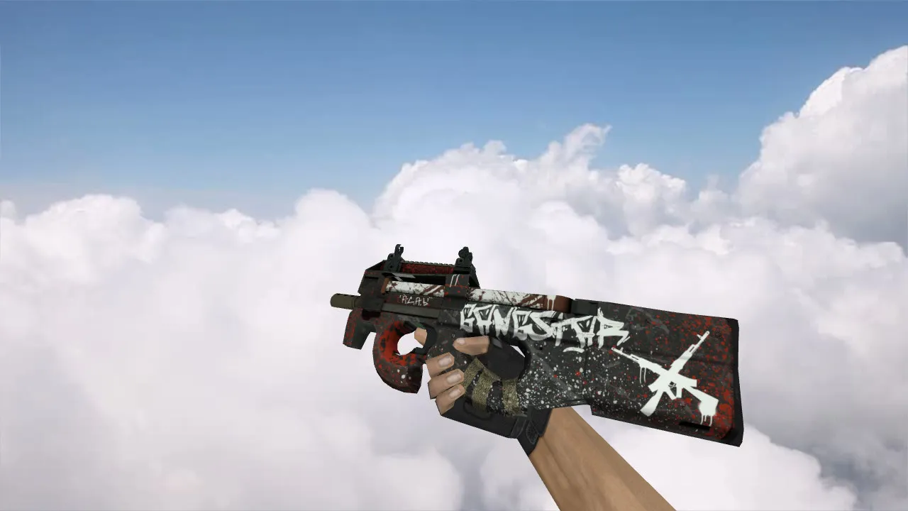 Скриншот Модель «P90 Gangstar» для CS 1.6 - Улучши свой арсенал
