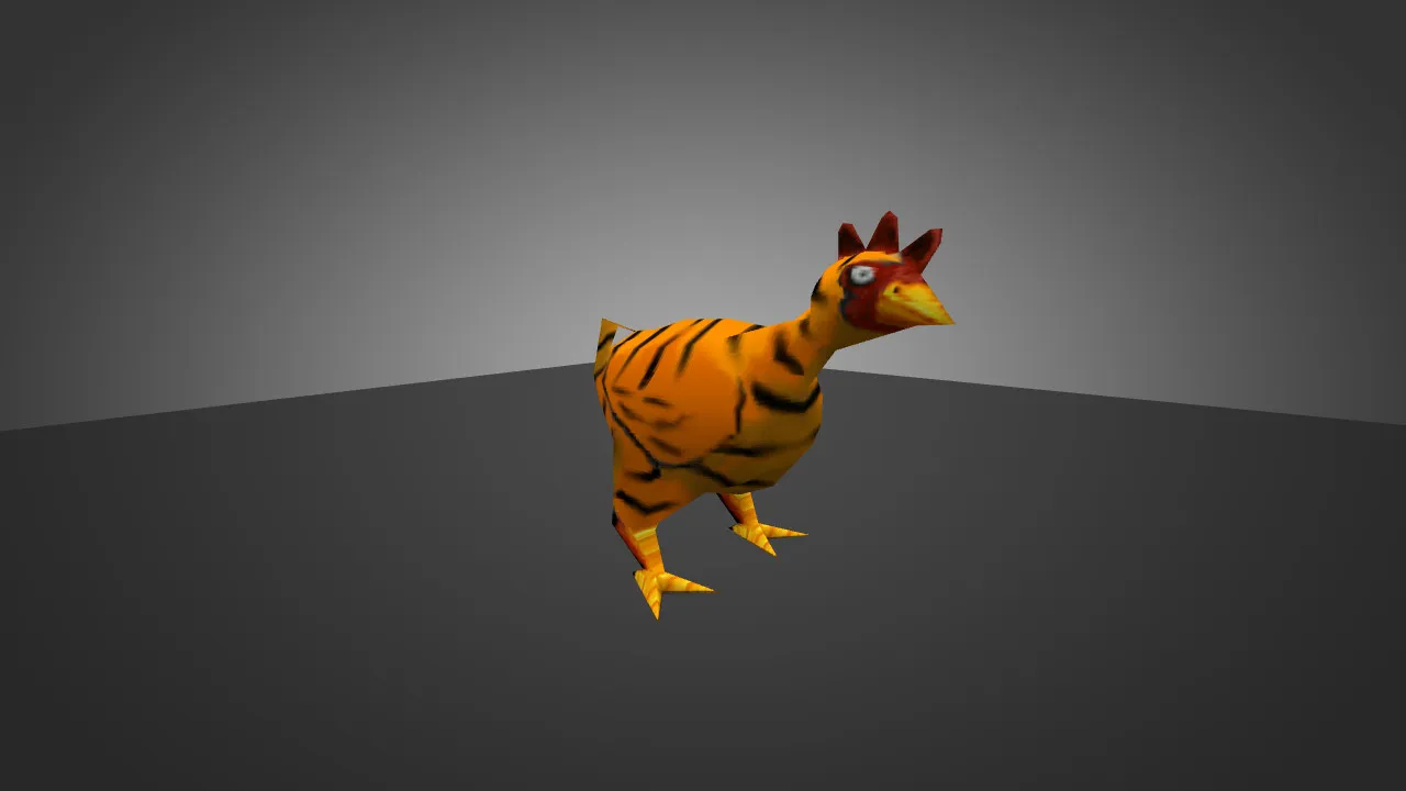 Скриншот Модель «Tiger Chicken» для CS 1.6 - Уникальная Курица для Игроков