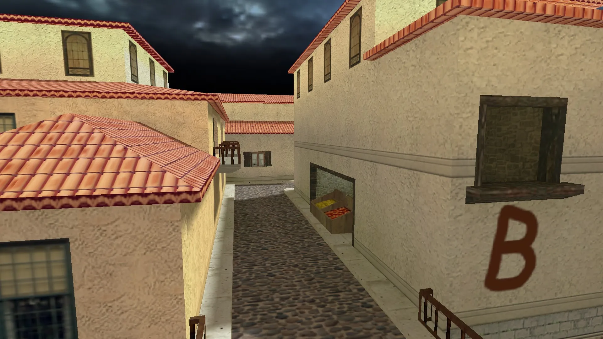 Скриншот  Карта de_italy_gign для CS 1.6: Тактические возможности и особенности