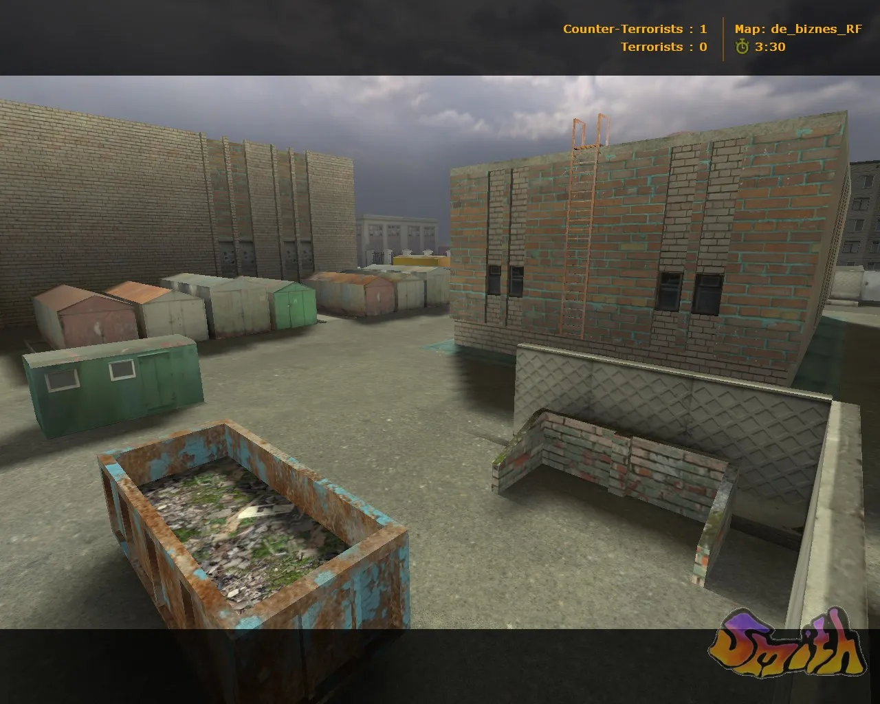 Скриншот de_biznes_rf для CS 1.6: тактика сторон, точки, .nav и оптимизация карты