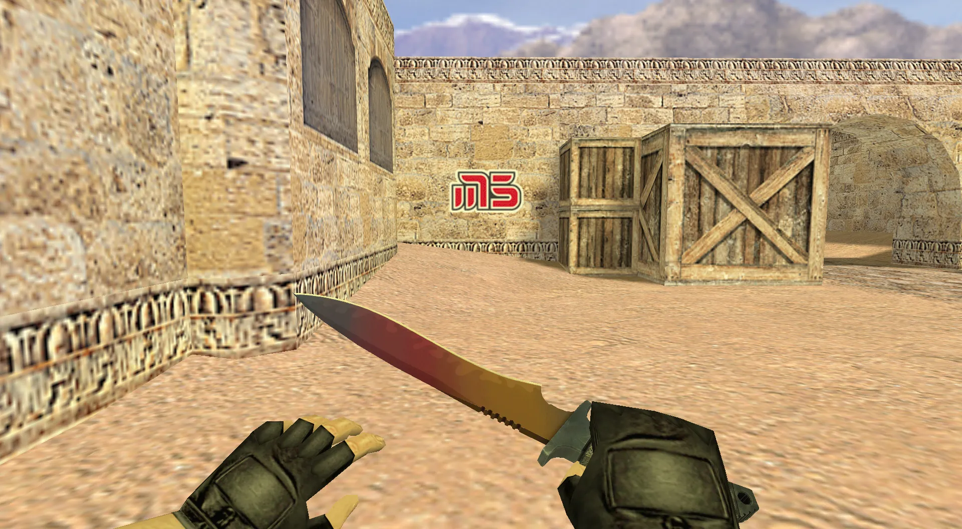 Скриншот Граффити «M5 Logo» для CS 1.6 - Идеальный выбор для киберспорта