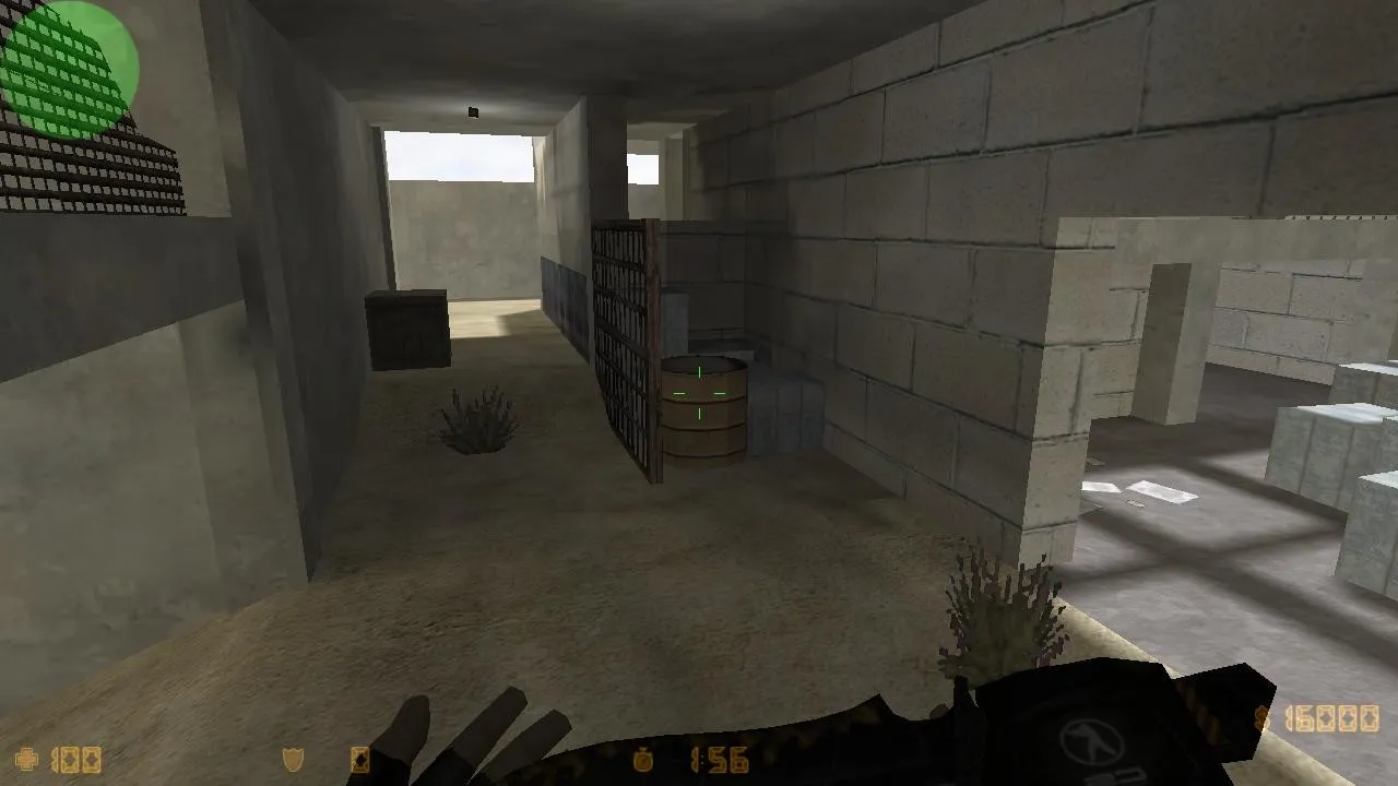 Скриншот  Карта de_mw3hardhat_mix для CS 1.6: Тактики и особенности