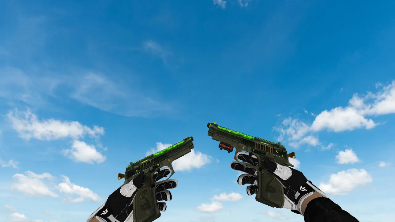 Скриншот  Пак моделей оружия «Batureis Sport Gloves Pack» для CS 1.6: v_ модели, p_ модели, w_ модели, звуки и анимация осмотра