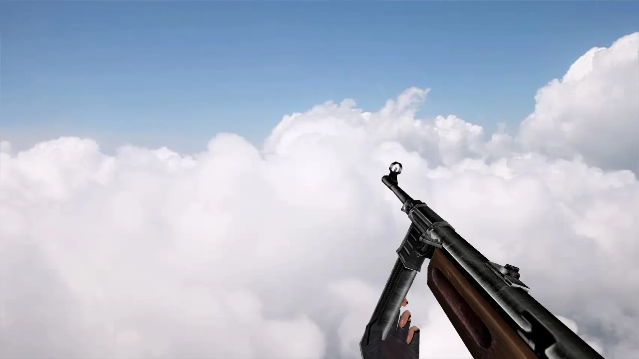 Скриншот Модель «Maschinenpistole 41» для CS 1.6 - Уникальный скин UMP-45