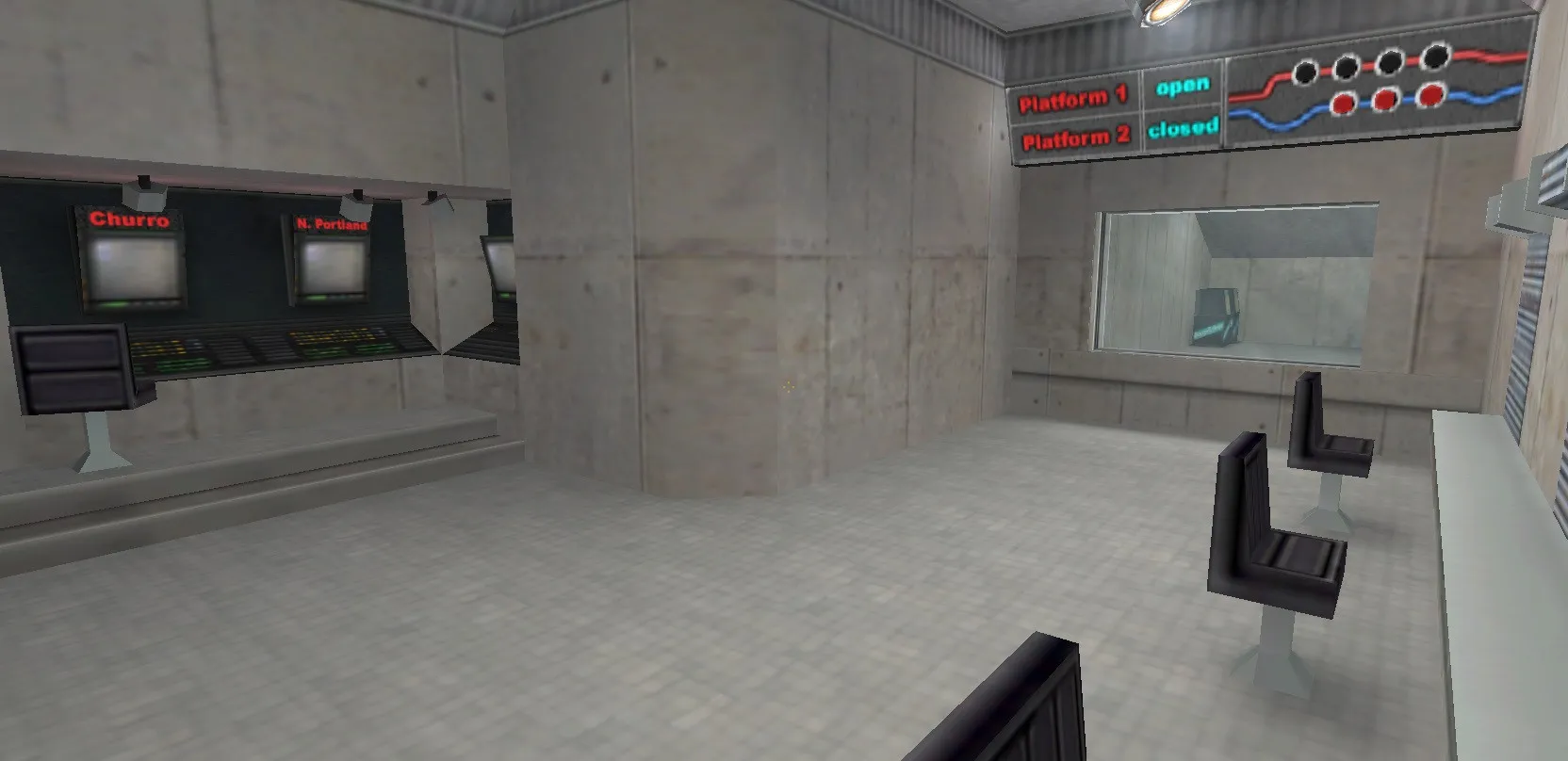 Скриншот  Карта de_rapidtransit для CS 1.6 - Тактические возможности и особенности