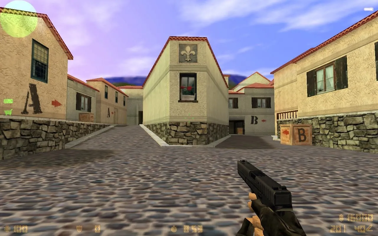 Скриншот Карта «de_italy_blast» для CS 1.6