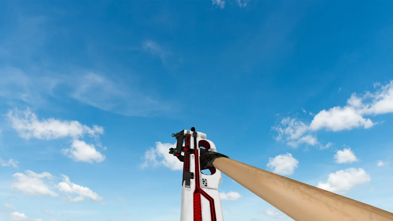 Скриншот Модель P90 Nitech для CS 1.6 - детализированная и качественная