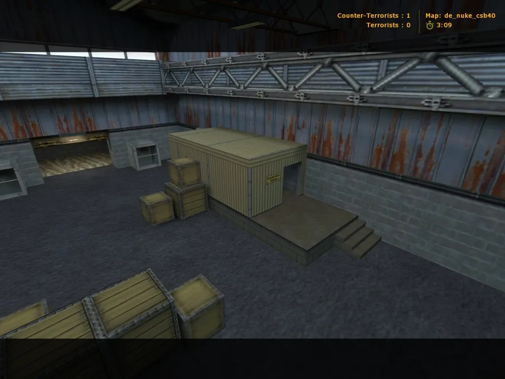 Скриншот Карта «de_nuke_csb40» для CS 1.6