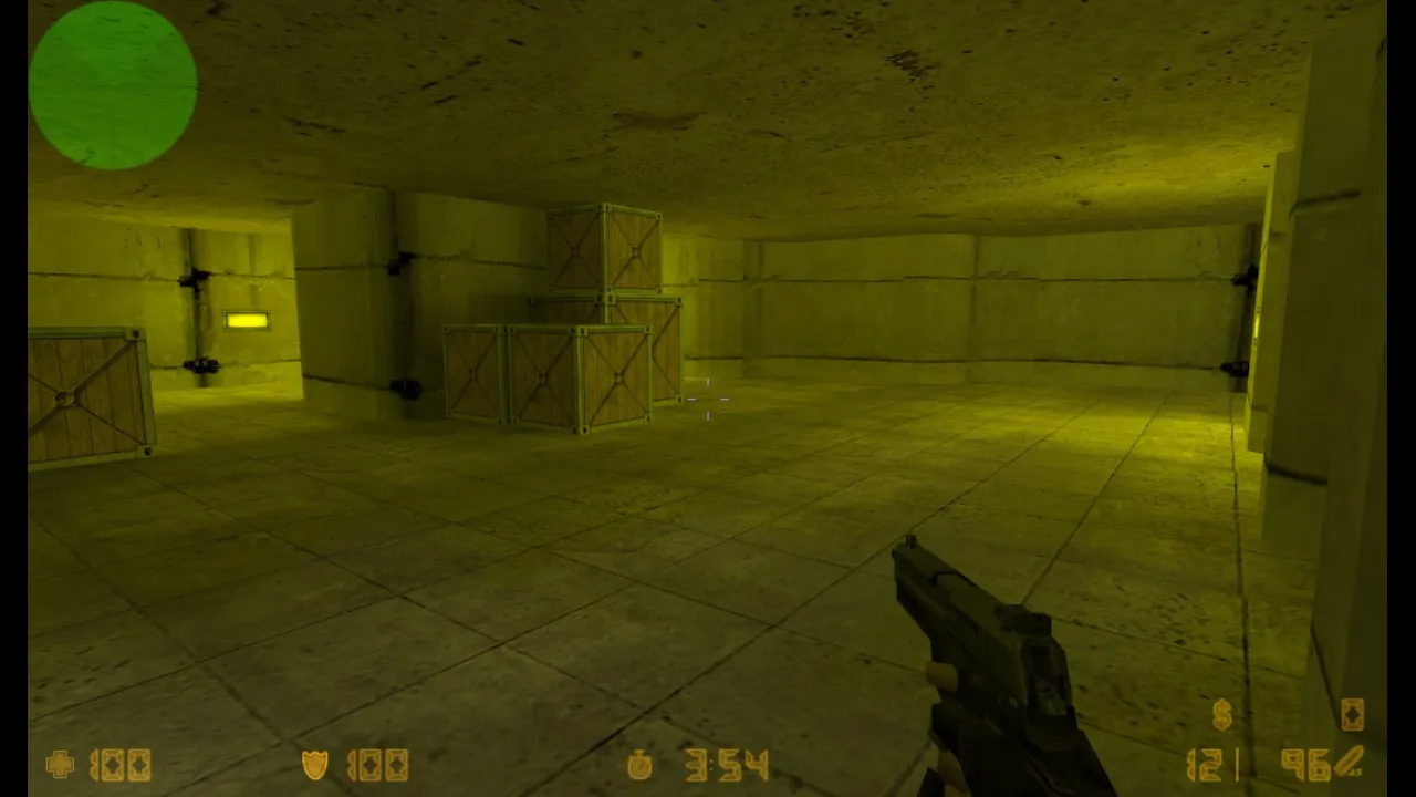 Скриншот  de_bunker2_ru карта для CS 1.6: точки, баланс сторон, .nav и оптимизация wpoly/epoly