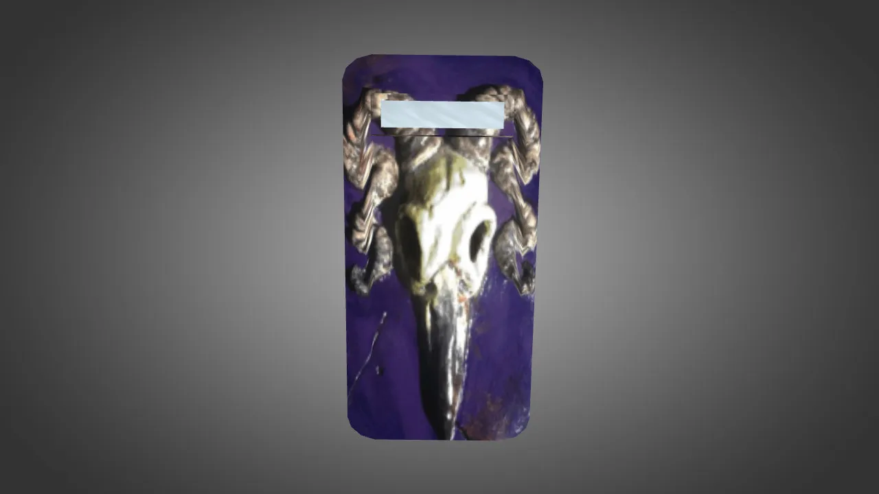 Скриншот House Valkyrie Shield — модель щита для CS 1.6: v_ / p_ / w_ файлы, текстуры 1024x1024 и звуки