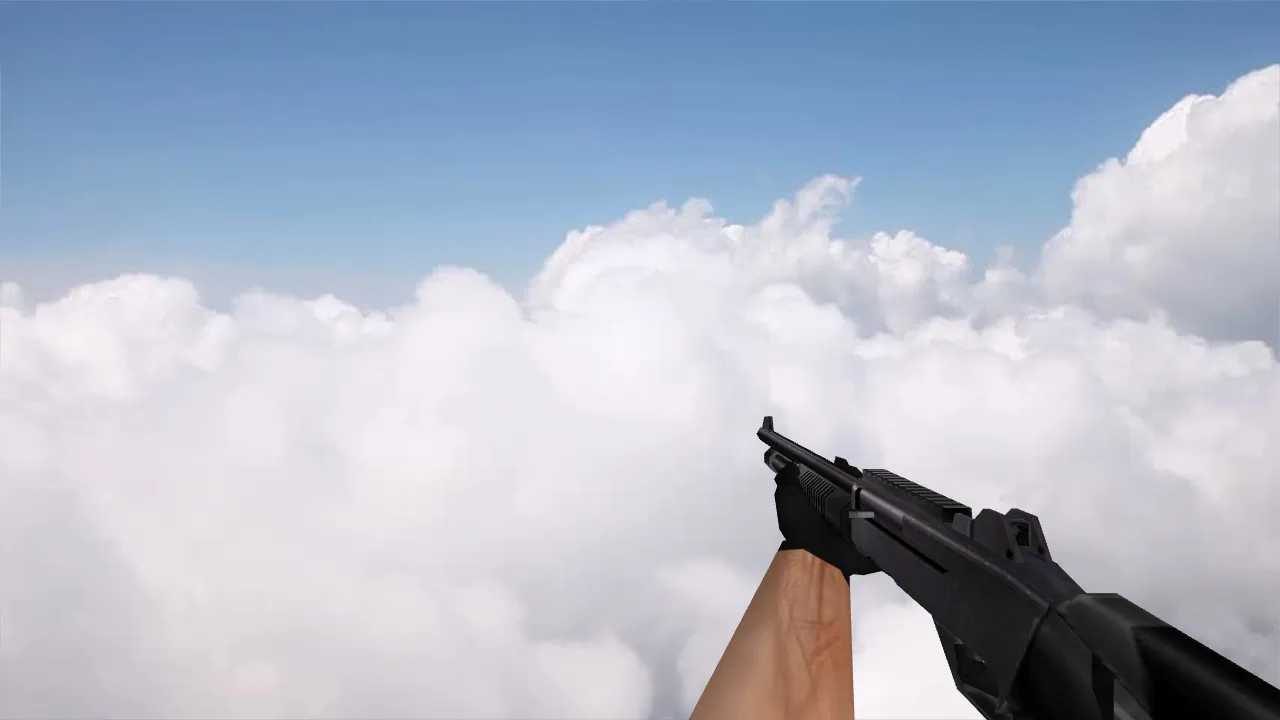 Скриншот  HD пак моделей оружия для CS 1.6: v_ п_, w_ модели, звуки, анимация осмотра и качество текстур