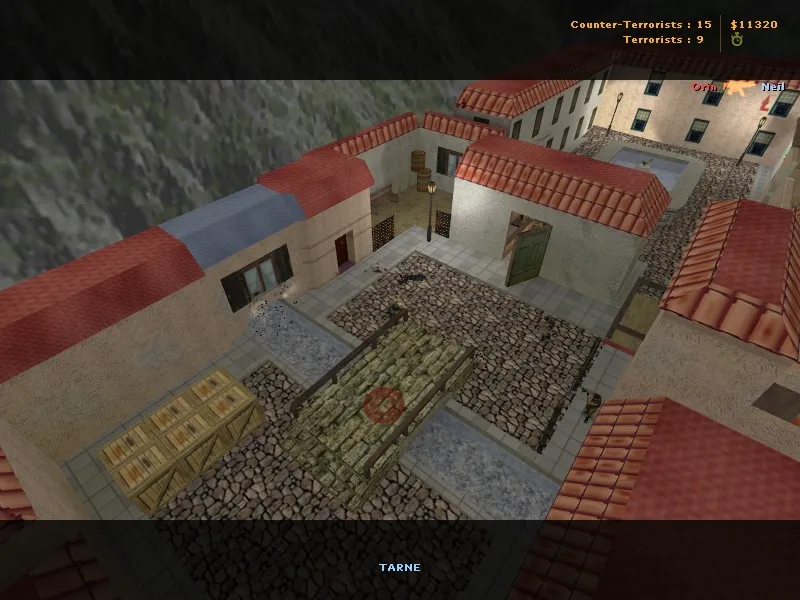 Скриншот  Карта de_ultra_ninja для CS 1.6 - Тактический шутер с уникальной игрой
