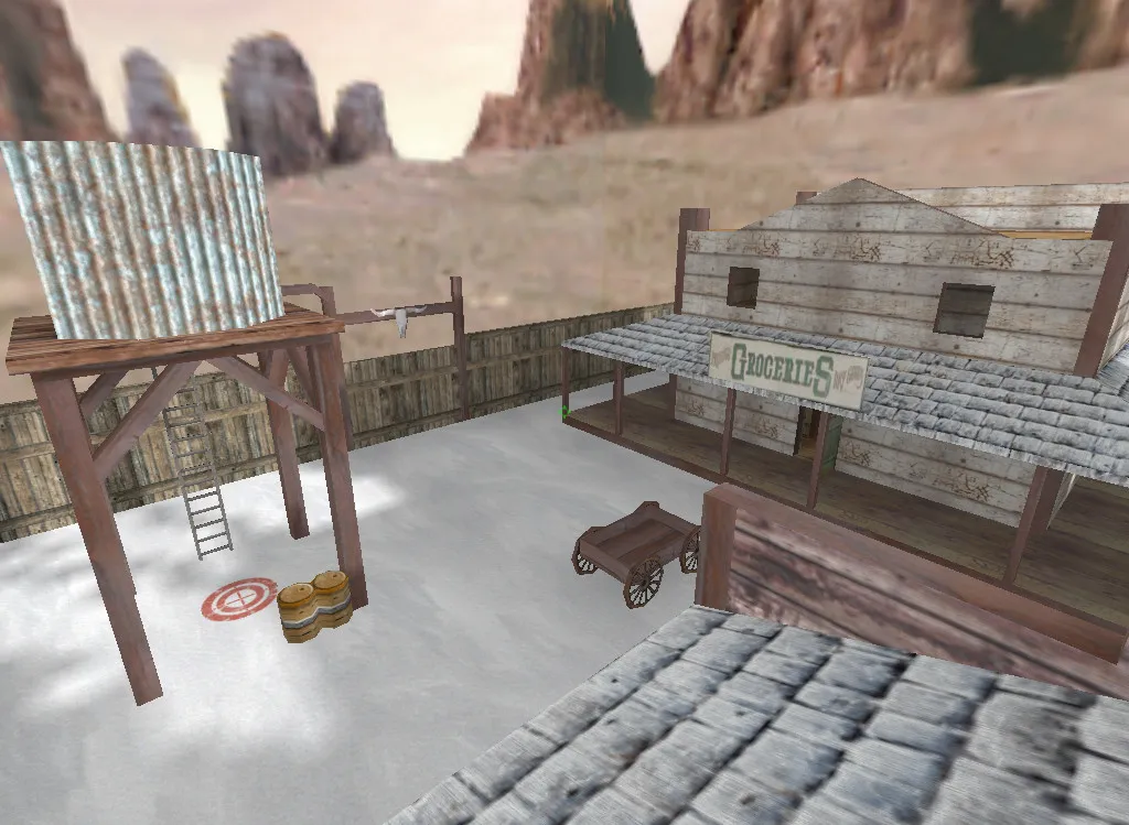 Скриншот Карта de_westwood_snow для CS 1.6: обзор, тактики и оптимизация