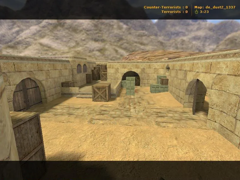 Скриншот Карта «de_dust2_1337» для CS 1.6