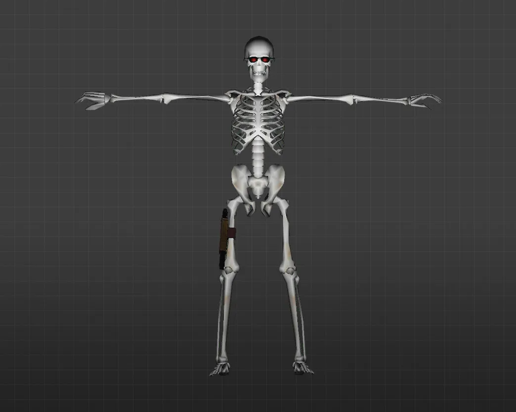 Скриншот Модель «Скелеты» для CS 1.6 - Уникальный скин для вашего персонажа